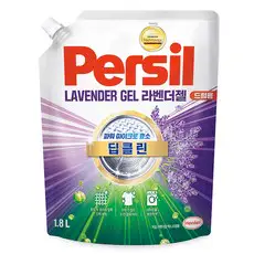 상품 이미지: 퍼실 딥클린 초미세세탁 라벤더젤 맥스 드럼용 액체세제 리필, 1.8L, 1개