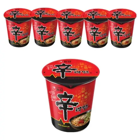 상품 이미지: 신라면 컵 65g, 6개