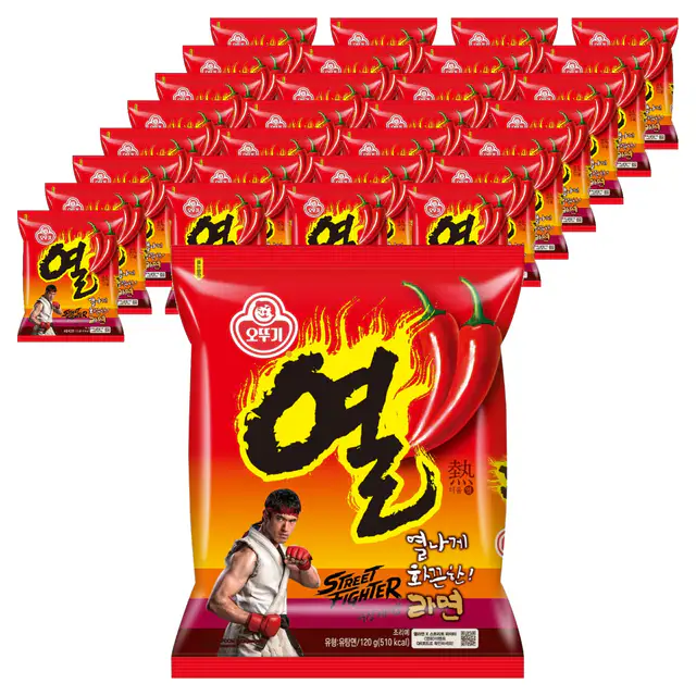 상품 이미지: 오뚜기 열라면 120g, 40개