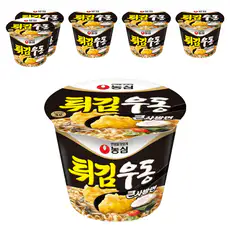 상품 이미지: 농심 튀김우동 큰사발면 111g, 6개