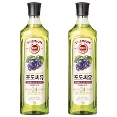 상품 이미지: 해표 포도씨유, 900ml, 2개