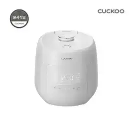 상품 이미지: [자정까지! 36만+패킹증정] 쿠쿠 6인용 트윈프레셔 마스터셰프 사일런스 프로 IH전기압력밥솥 그레이스 화이트 CRP-PHNLTR0610FGW