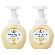 상품 이미지: 아이깨끗해 핸드워시 순 보송보송 파우더향, 250ml, 2개