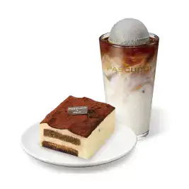 상품 이미지: 파스쿠찌 흑임자 젤라또 카페라떼+카사타 티라미수(조각)