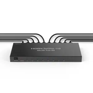 상품 이미지: 1대8포트 HDMI 분배기 영상 복제기 NEXT-1008SP4K