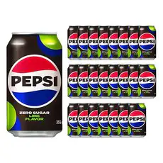 상품 이미지: 펩시 콜라 제로슈가 라임향, 355ml, 24개