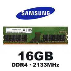 상품 이미지: DDR4 메모리 데스크탑 램 UDIMM, 1개, 16GB 2133MHz (PC4-17000)