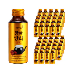 상품 이미지: 영진 황금 쌍화골드 100mlx10병 5박스(총 50병) 음료 대추 쌍화
