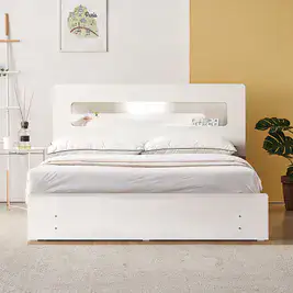 상품 이미지: 이노센트 씨엘로 LED 수납침대 매트리스선택 슈퍼싱글 퀸 침대프레임 SS/Q 모음