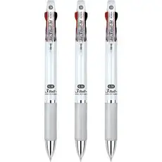 상품 이미지: 자바펜 제트3볼M 유성볼펜 0.38mm, 화이트, 3개