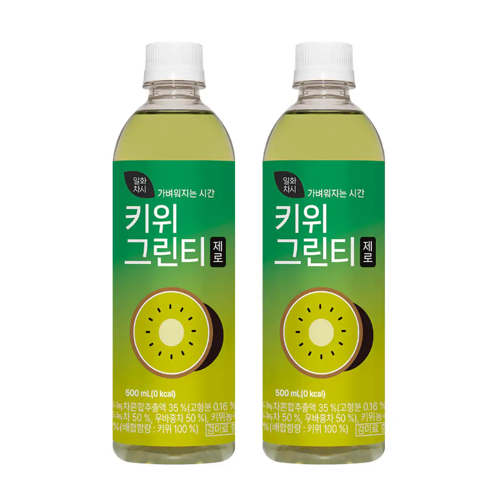 상품 이미지: (임박)일화차시 키위그린티 제로 500ml X 20pet