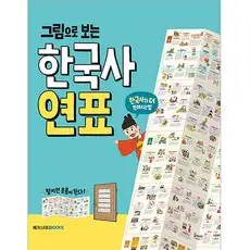 상품 이미지: 그림으로 보는 한국사 연표, 메가스터디북스, 메가스터디 한국사연구회