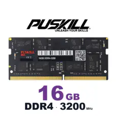 상품 이미지: PUSKILL DDR4 노트북 램 SODIMM 메모리, 1개, 16GB 3200MHz (PC4-25600)