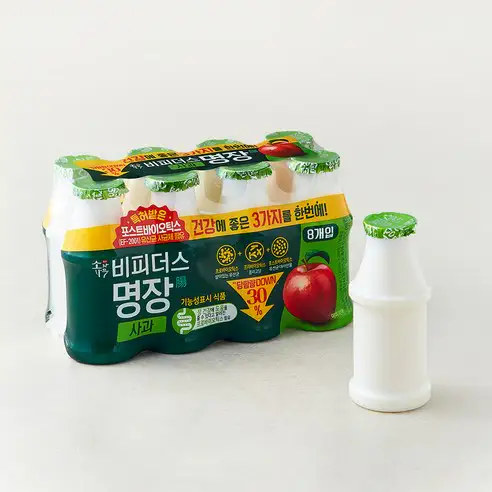 상품 이미지: 소와나무 비피더스 명장 사과 요구르트