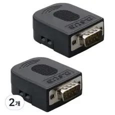 상품 이미지: 컴스 시리얼 DB9 제작용 커넥터 M RS232 9핀 2p, 2개, DP068