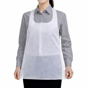 상품 이미지: 착한한장 일회용 식당 부직포 위생 앞치마 1000매