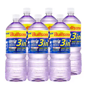 상품 이미지: 레인OK 3in1 에탄올 코팅워셔액 1.8L 6개입 친환경 사계절용