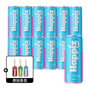 상품 이미지: 해피즈 트로피칼 355ml캔 12입 +해피즈 키링 1개 증정