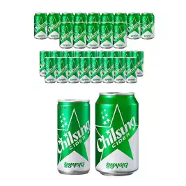 상품 이미지: [T쇼페] 칠성사이다  올인원팩 (190ml, 18입 + 350ml, 15입), 1개