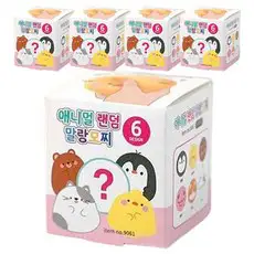 상품 이미지: iiGEN 애니멀 말랑 모찌, 랜덤 발송, 5개