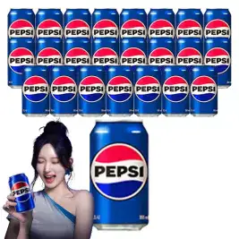 상품 이미지: 펩시콜라 355ml, 24개입