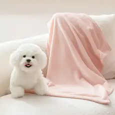 상품 이미지: 더페피 포근포근 펫 담요 겸 이불, 밀키베리, 1개