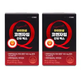 상품 이미지: 뉴트리코어 하이퍼셀 코엔자임Q10 맥스 1000mg x 30캡슐 X 2박스 I