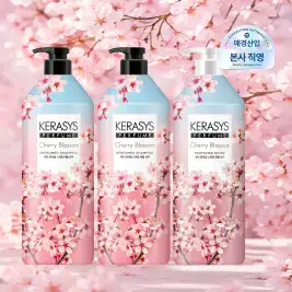 상품 이미지: 케라시스 퍼퓸 체리블라썸 1Lx3개 (샴푸2 + 린스1)