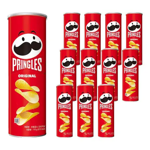 상품 이미지: 프링글스 오리지날, 110g, 12개