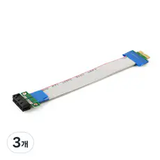 상품 이미지: 컴스 PCI Express 연장 아답터, SP964, 3개