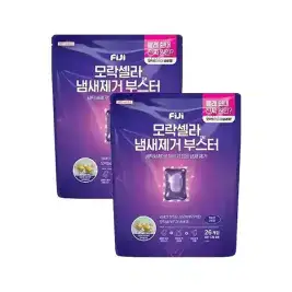 상품 이미지: 피지 모락셀라 냄새제거 부스터 캡슐 코튼향 26개입, 2개