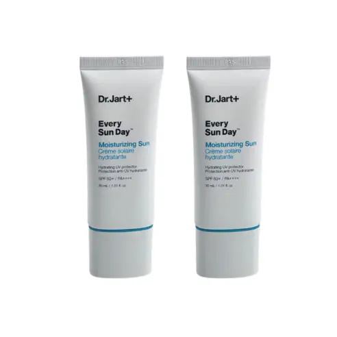 상품 이미지: 닥터자르트 에브리 선 데이 모이스처라이징 선크림 SPF50+ PA++++, 30ml, 2개