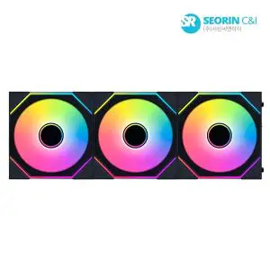 상품 이미지: 서린공식 LIAN LI UNI FAN SL-INF Wireless 120 블랙 3팩