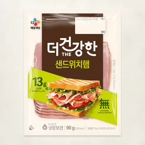 상품 이미지: 더건강한 샌드위치햄, 90g, 1개