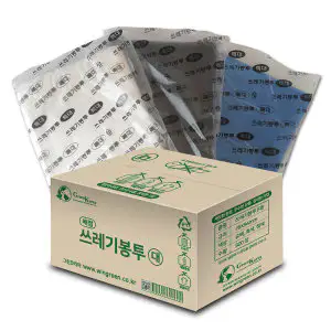 상품 이미지: 쓰레기봉투 배접 (대) 500장 20매x25개 국내산 A급