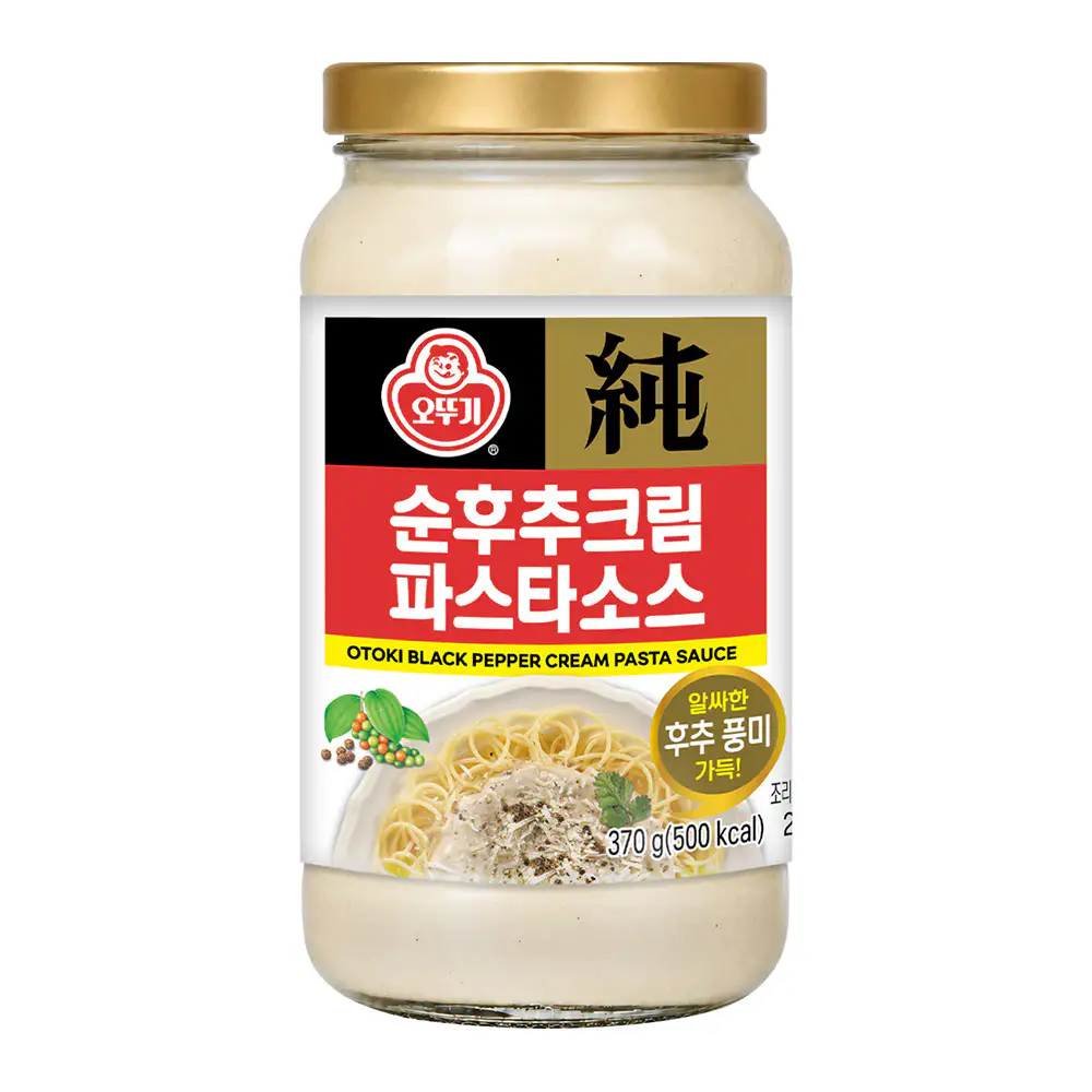 상품 이미지: 오뚜기 순후추크림 파스타소스 370g, 1개
