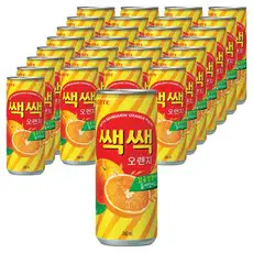 상품 이미지: 쌕쌕 오렌지 음료, 240ml, 30개