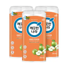 상품 이미지: 깨끗한나라 데일리 키친타올 150매 8롤 3팩