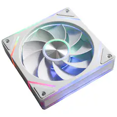 상품 이미지: 쿨링팬 ARGB LED 120mm 컴퓨터 케이스쿨러 팬, LM120ARWR 화이트 흡기, 1개, 화이트 흡기