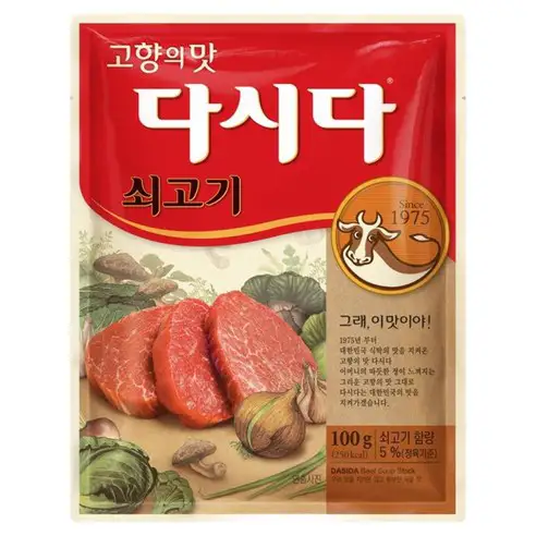 상품 이미지: 다시다 쇠고기, 100g, 1개