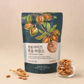 상품 이미지: 미국산 점보사이즈 볶음아몬드 500g