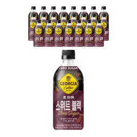 상품 이미지: [코카콜라] 조지아 크래프트 스위트블랙 470ml, 24개