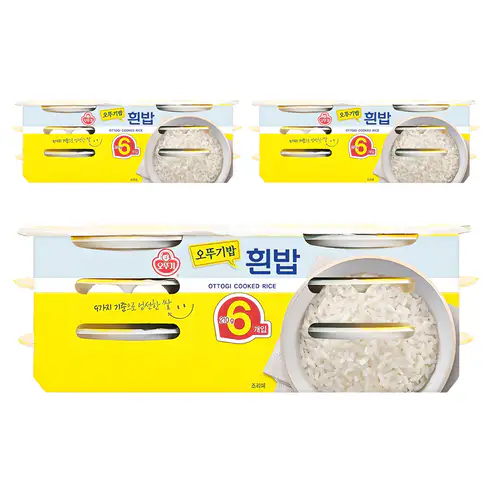 상품 이미지: 오뚜기 맛있는 밥, 210g, 18개