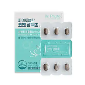 상품 이미지: 닥터파이토 파이토블락 코엔 삼백초 500mg x 60정 1개