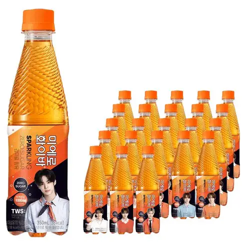 상품 이미지: 미에로화이바 스파클링 제로 탄산음료, 350ml, 24개