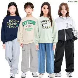 상품 이미지: [젤리스튜디오]주니어 데일리룩 모음전 ~94% 티셔츠/긴팔/맨투맨/바지/팬츠/가방/셔츠/모자/상하복/실내복/셋업/아우터/점퍼/학원룩/등교룩/가을신상