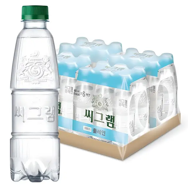상품 이미지: 씨그램 플레인 무라벨, 350ml, 24개