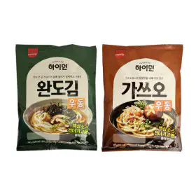 상품 이미지: 하이면 가쓰오 우동 207g 20개+완도김우동 205g 20개