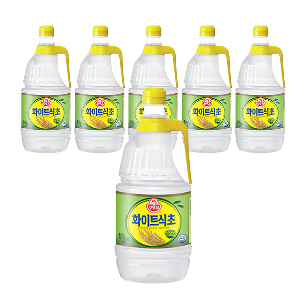 상품 이미지: 오뚜기 화이트식초 1.8L, 6개