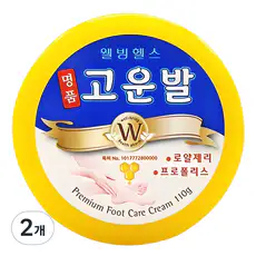 상품 이미지: 고운발 명품 풋크림, 2개, 110g